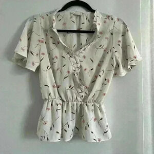 Sienna Sky Flower Top Blouse